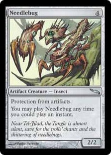 [217]【EN】【FOIL】針虫/Needlebug【MRD】[U][茶]
