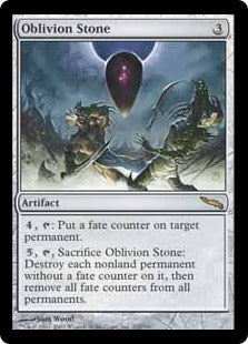 [222]【EN】【FOIL】忘却石/Oblivion Stone【MRD】[R][茶]