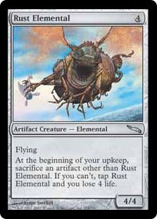 [234]【EN】錆の精霊/Rust Elemental【MRD】[U][茶]