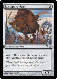 [235]【EN】【FOIL】錆胞子の羊/Rustspore Ram【MRD】[U][茶]