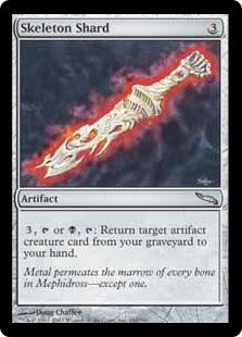 [242]【EN】【FOIL】骸骨の破片/Skeleton Shard【MRD】[U][茶]