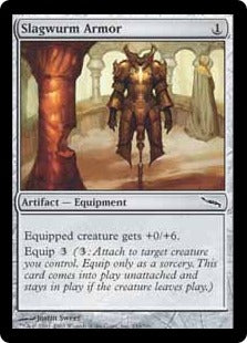 [243]【EN】【FOIL】金屑ワームの鎧/Slagwurm Armor【MRD】[C][茶]