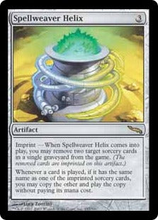 [247]【EN】【FOIL】呪文織りのらせん/Spellweaver Helix【MRD】[R][茶]