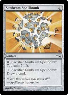[250]【EN】【FOIL】陽光の呪文爆弾/Sunbeam Spellbomb【MRD】[C][茶]