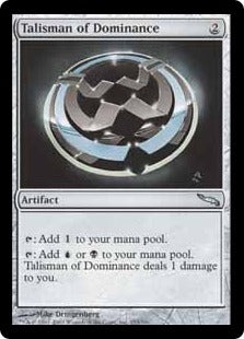 [253]【EN】威圧のタリスマン/Talisman of Dominance【MRD】[U][茶]