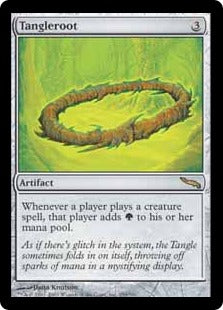 [259]【EN】【FOIL】絡み樹の根/Tangleroot【MRD】[R][茶]