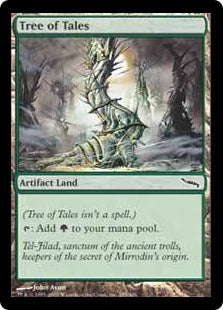 [285]【EN】【FOIL】伝承の樹/Tree of Tales【MRD】[C][土地]