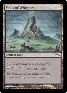 [286]【EN】【FOIL】囁きの大霊堂/Vault of Whispers【MRD】[C][土地]