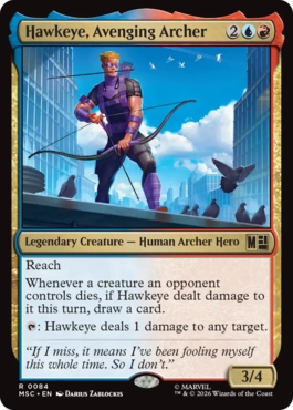 [084]【EN】アベンジャーズの射手、ホークアイ/Hawkeye, Avenging Archer【MSC】[R][多色]