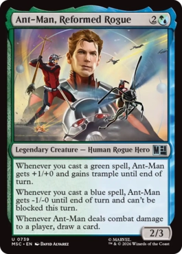 [739]【EN】【FOIL】更生したならず者、アントマン/Ant-Man, Reformed Rogue【MSC】[U][多色]