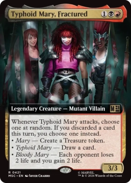 [421]【EN】■拡張アート■分裂する心、タイフォード・マリー/Typhoid Mary, Fractured【MSC】[R][多色]