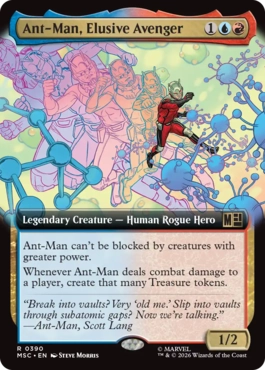 [390]【EN】■拡張アート■捕らえがたきアベンジャーズ、アントマン/Ant-Man, Elusive Avenger【MSC】[R][多色]