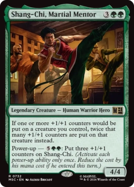 [732]【EN】【FOIL】武術の師、シャン・チー/Shang-Chi, Martial Mentor【MSC】[R][緑]