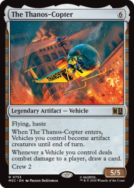 [753]【EN】サノスコプター/The Thanos-Copter【MSC】[R][茶]