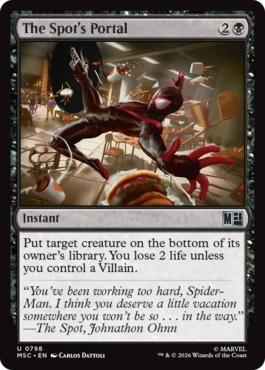 [798]【EN】【FOIL】スポットのポータル/The Spot's Portal【MSC】[U][黒]