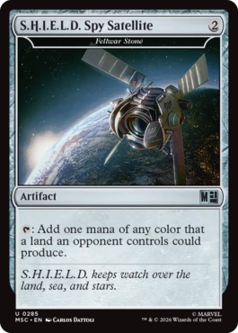 [285]【EN】S.H.I.E.L.D.スパイ衛星/S.H.I.E.L.D. Spy Satellite【MSC】[U][茶]