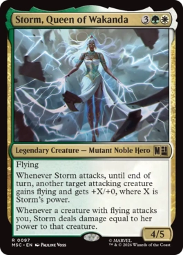 [097]【EN】ワカンダの女王、ストーム/Storm, Queen of Wakanda【MSC】[R][多色]
