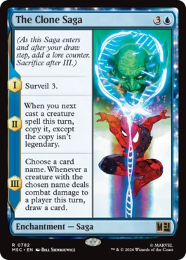 [782]【EN】【FOIL】クローン・サーガ/The Clone Saga【MSC】[R][青]