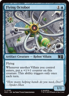 [785]【EN】【FOIL】空飛ぶオクトボット/Flying Octobot【MSC】[U][青]