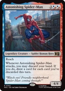 [740]【EN】アストニッシング・スパイダーマン/Astonishing Spider-Man【MSC】[R][多色]