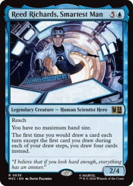 [636]【EN】史上最高の天才、リード・リチャーズ/Reed Richards, Smartest Man【MSC】[R][青]