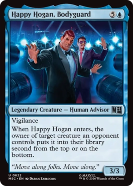 [622]【EN】ボディガード、ハッピー・ホーガン/Happy Hogan, Bodyguard【MSC】[U][青]