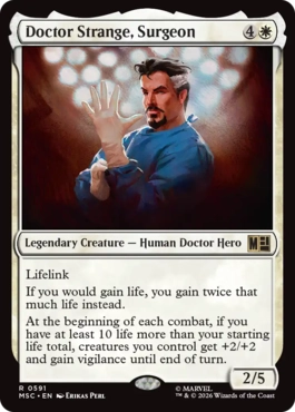 [591]【EN】外科医、ドクター・ストレンジ/Doctor Strange, Surgeon【MSC】[R][白]
