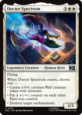 [590]【EN】ドクター・スペクトラム/Doctor Spectrum【MSC】[U][白]