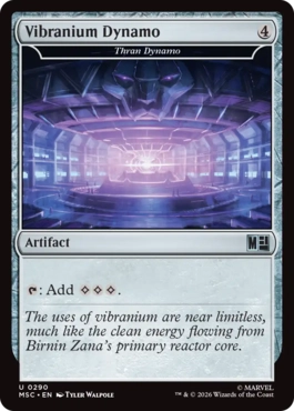 [290]【EN】ヴィブラニウムの発電機/Vibranium Dynamo【MSC】[U][茶]