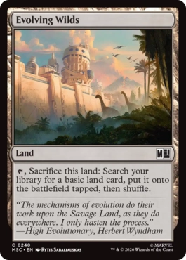 [240]【EN】進化する未開地/Evolving Wilds【MSC】[C][土地]