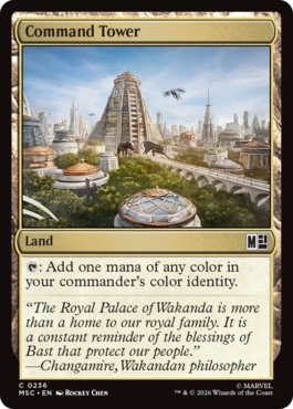 [236]【EN】統率の塔/Command Tower【MSC】[C][土地]