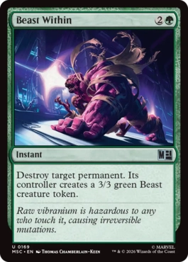 [169]【EN】内にいる獣/Beast Within【MSC】[U][緑]