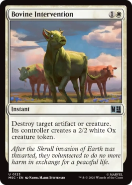 [123]【EN】牛の介入/Bovine Intervention【MSC】[U][白]