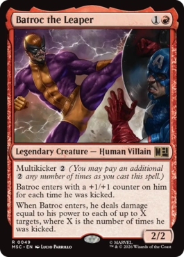 [049]【EN】バトロック・ザ・リーパー/Batroc the Leaper【MSC】[R][赤]