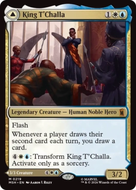 [219]【EN】ティ・チャラ王/King T'Challa【MSH】[M][多色]