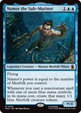 [069]【EN】サブマリナー、ネイモア/Namor the Sub-Mariner【MSH】[M][青]