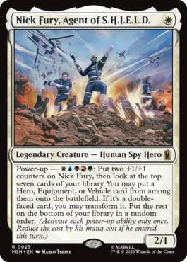 [025]【EN】S.H.I.E.L.D.のエージェント、ニック・フューリー/Nick Fury, Agent of S.H.I.E.L.D.【MSH】[R][白]