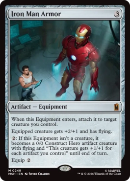 [248]【EN】【FOIL】アイアンマン・アーマー/Iron Man Armor【MSH】[M][茶]