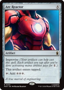 [243]【EN】アークリアクター/Arc Reactor【MSH】[R][茶]