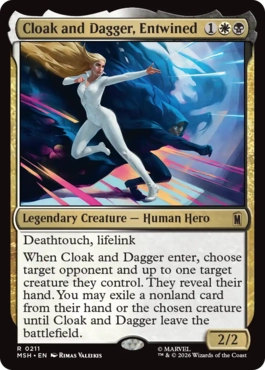 [211]【EN】絡み合う絆、クロークとダガー/Cloak and Dagger, Entwined【MSH】[R][多色]