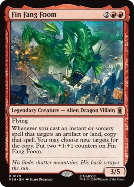 [129]【EN】フィン・ファン・フーム/Fin Fang Foom【MSH】[R][赤]