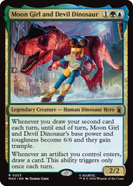 [223]【EN】【FOIL】ムーンガールとデビル・ダイナソー/Moon Girl and Devil Dinosaur【MSH】[R][多色]