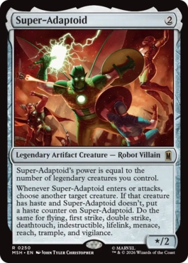 [250]【EN】【FOIL】スーパーアダプトイド/Super-Adaptoid【MSH】[R][茶]