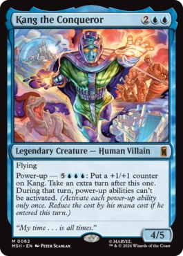 [062]【EN】【FOIL】征服者カーン/Kang the Conqueror【MSH】[M][青]