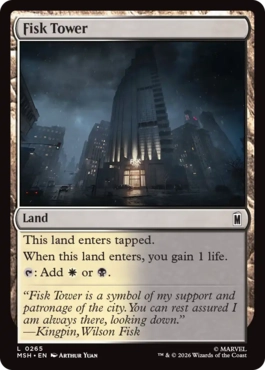 [265]【EN】フィスク・タワー/Fisk Tower【MSH】[C][土地]