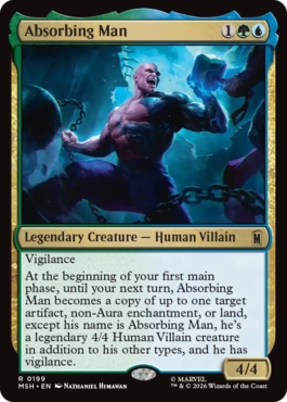 [199]【EN】【FOIL】アブソービングマン/Absorbing Man【MSH】[R][多色]