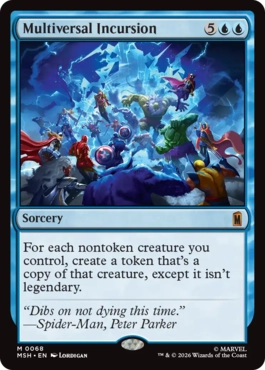 [068]【EN】【FOIL】マルチバース規模の侵攻/Multiversal Incursion【MSH】[M][青]