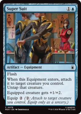 [078]【EN】【FOIL】スーパースーツ/Super Suit【MSH】[C][青]