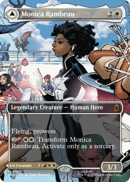 [345]【EN】【FOIL】■ボーダーレス■モニカ・ランボー/Monica Rambeau【MSH】[M][白]