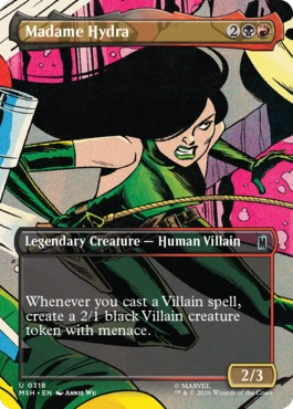 [318]【EN】【FOIL】■ボーダーレス■マダム・ヒドラ/Madame Hydra【MSH】[U][多色]